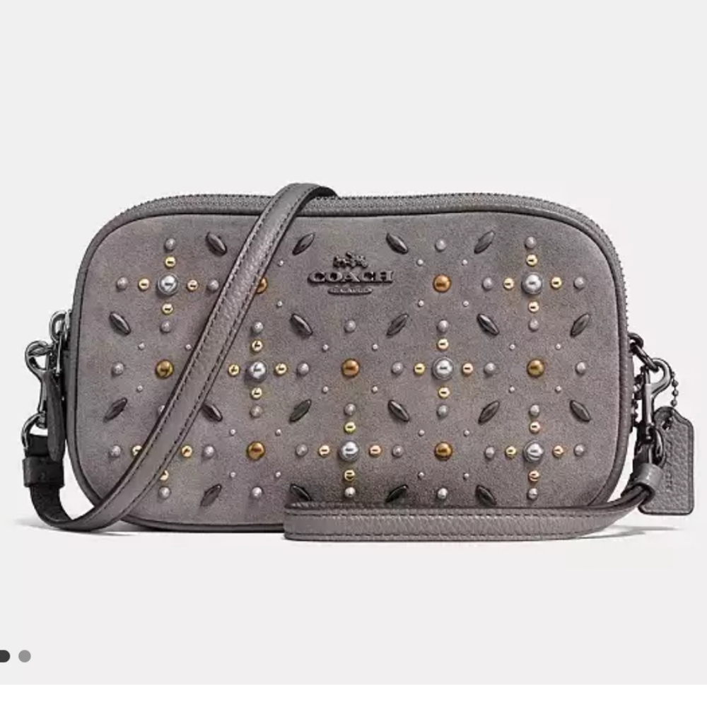 Coach CROSSBODY CLUTCH WITH PRAIRIE RIVETS 22868